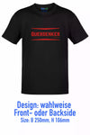 Unisex T-Shirt, Design "Querdenker" Front- oder Backside