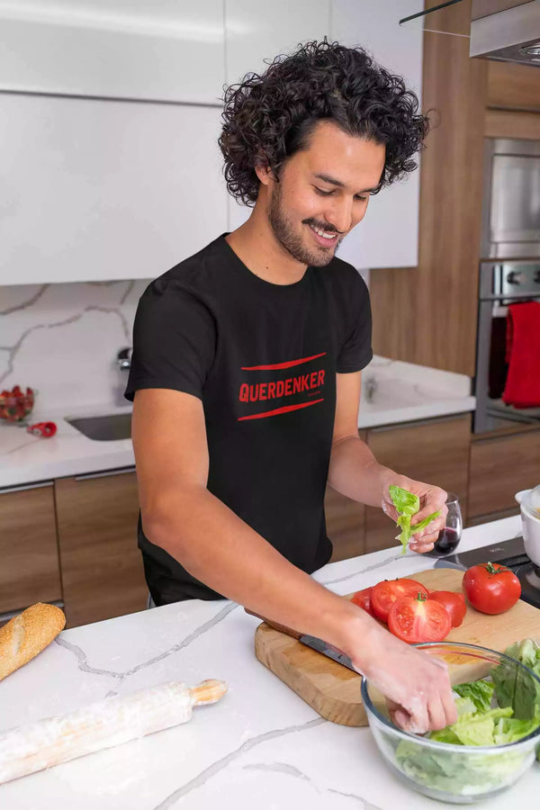 Unisex T-Shirt, Design "Querdenker" Front- oder Backside