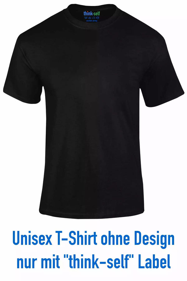 Unisex T-Shirt, mit Label, ohne Design