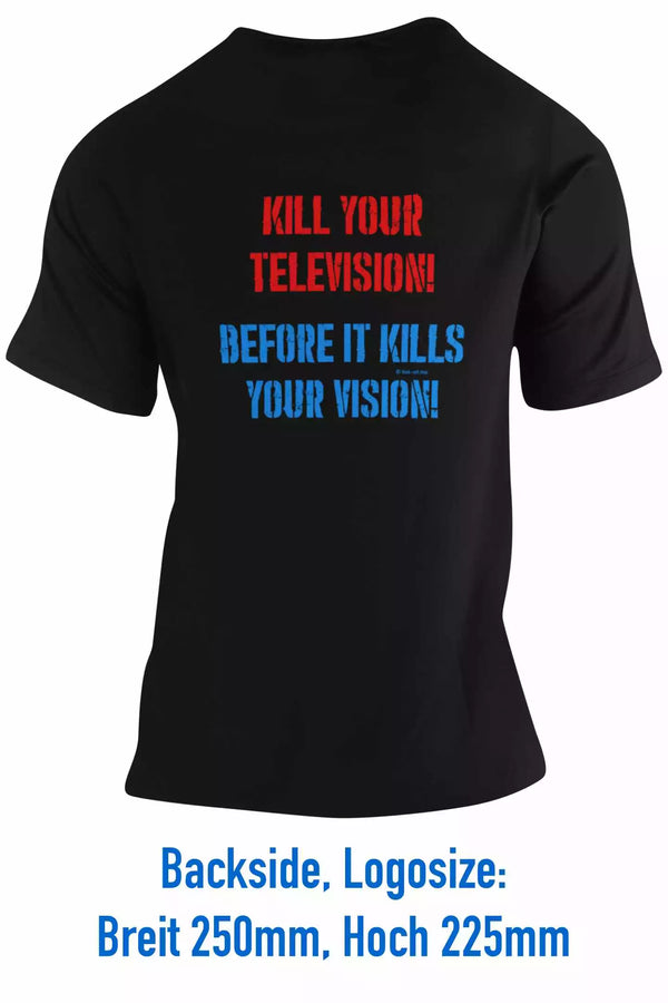 Unisex T-Shirt, Design "Television" Backside