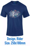 Unisex T-Shirt, Design "Rider" Frontside