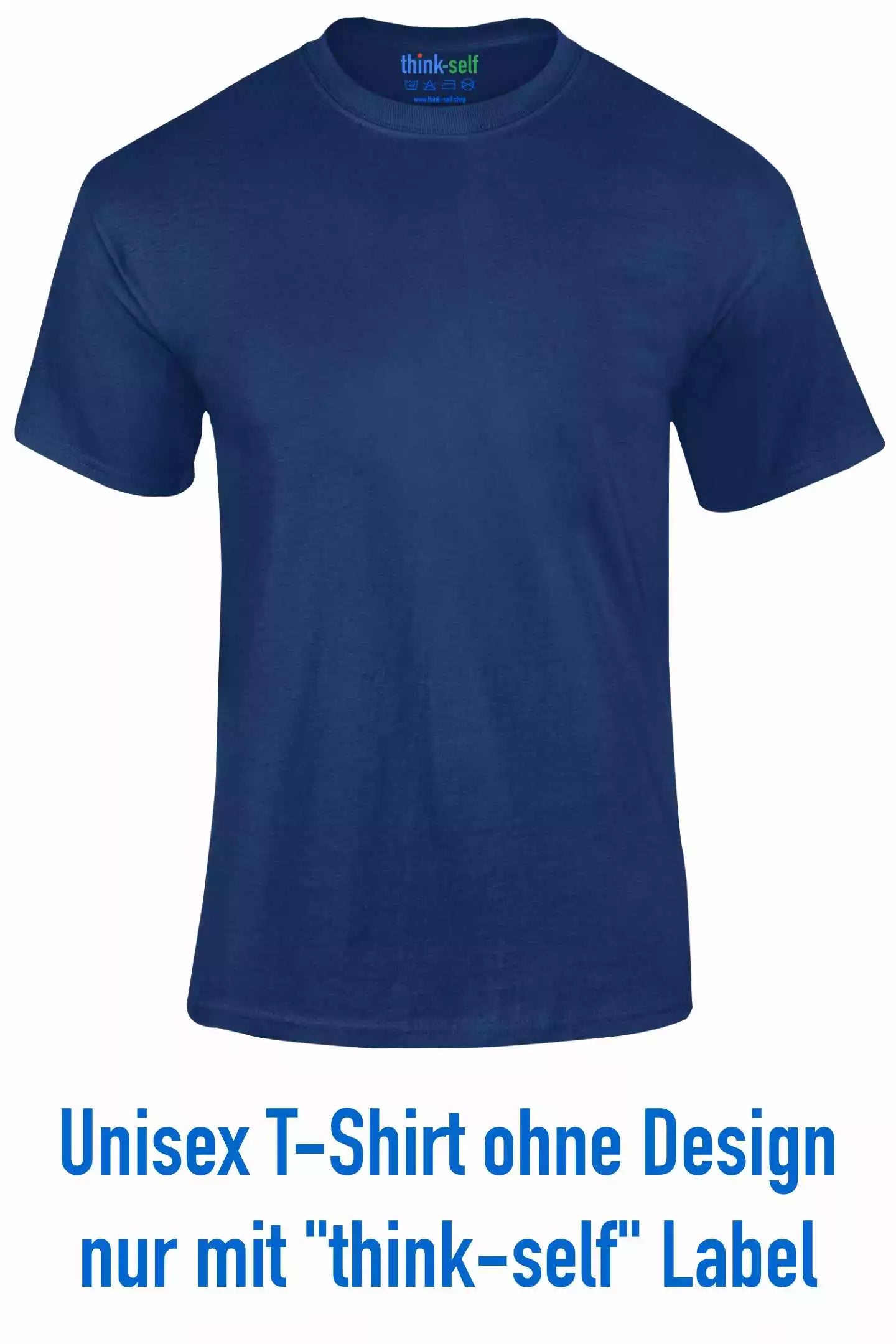 Unisex T-Shirt, mit Label, ohne Design