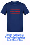 Unisex T-Shirt, Design "Querdenker" Front- oder Backside