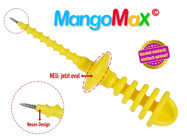 MangoMax 3.0 oval mit Metallspitze