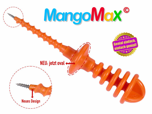 MangoMax 3.0 oval mit Metallspitze