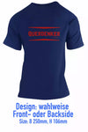 Unisex T-Shirt, Design "Querdenker" Front- oder Backside