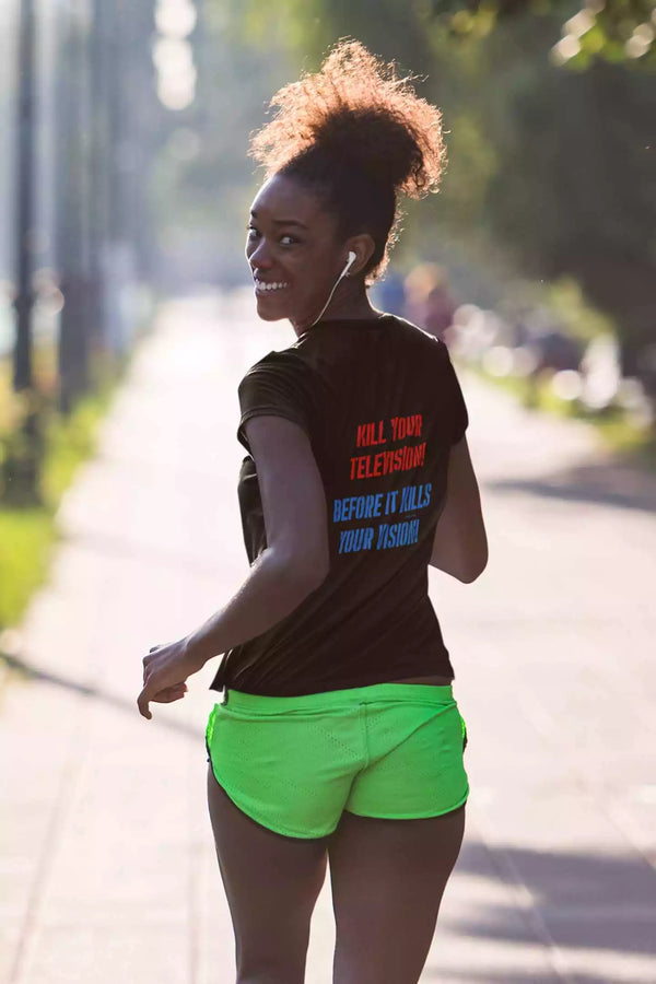 Unisex T-Shirt, Design "Television" Backside