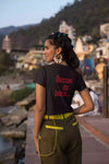 Unisex T-Shirt, Design "Besser du böse..." Backside