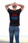 Unisex T-Shirt, Design "Television" Backside