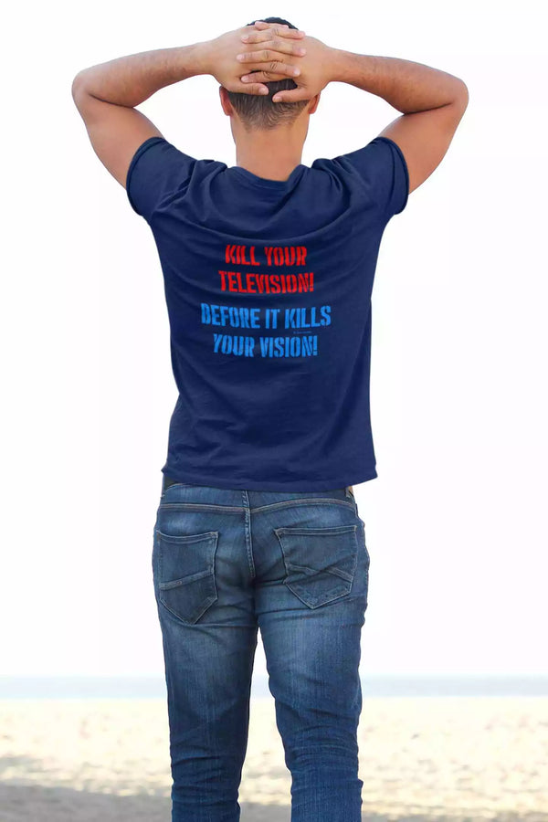 Unisex T-Shirt, Design "Television" Backside