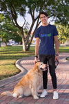 Unisex T-Shirt, Logo "think-self" 250x86mm Frontside