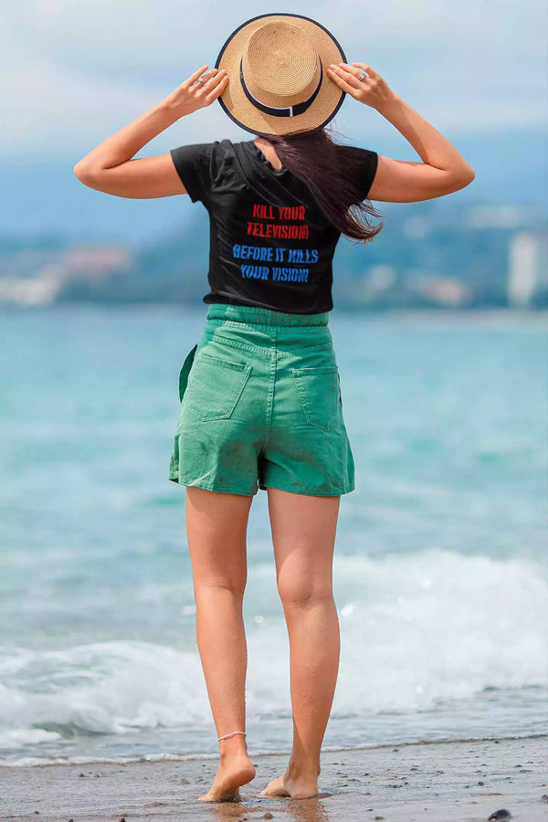 Unisex T-Shirt, Design "Television" Backside