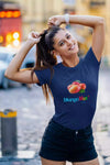 Unisex T-Shirt, Design "MangoMax" Front- oder Backside