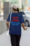 Unisex T-Shirt, Design "Fernsehen" Backside