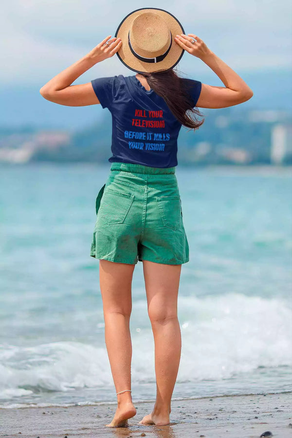 Unisex T-Shirt, Design "Television" Backside