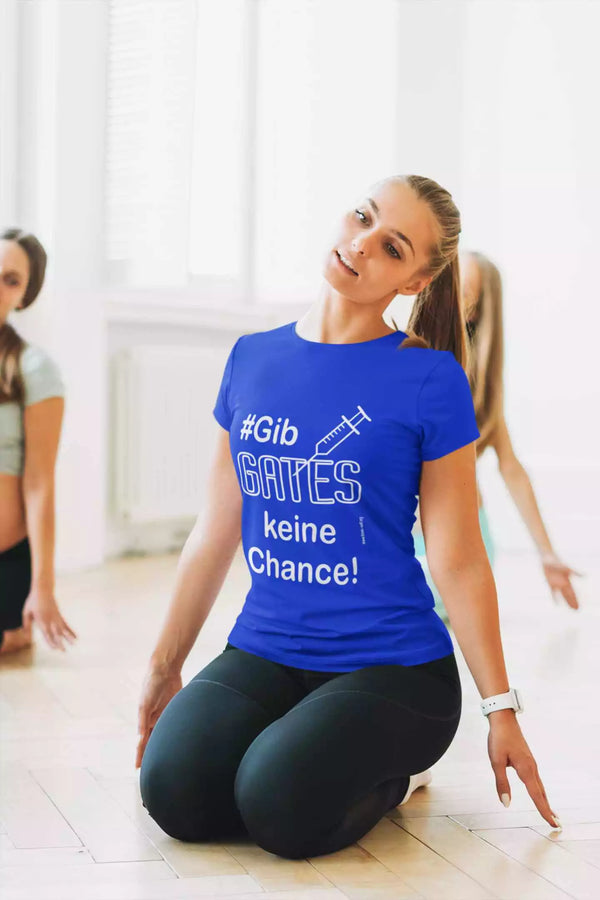 Unisex T-Shirt, Design "Gib Gates..." Frontside