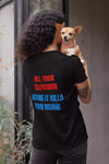 Unisex T-Shirt, Design "Television" Backside