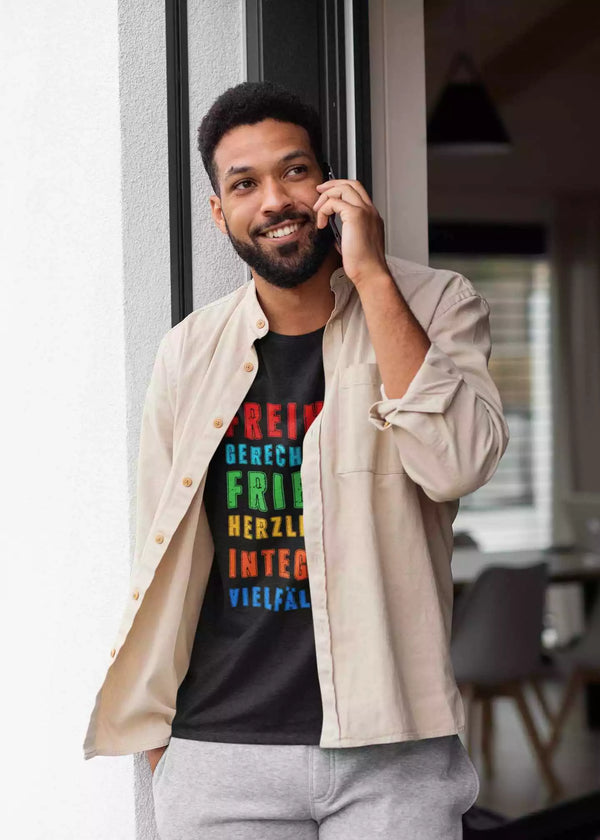 Unisex T-Shirt, Design "Freiheit" Frontside