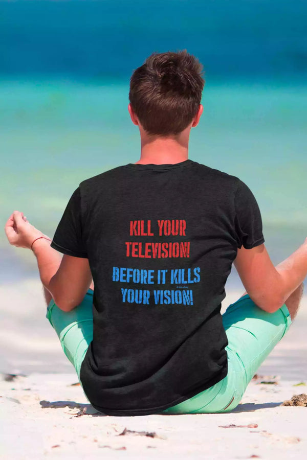 Unisex T-Shirt, Design "Television" Backside