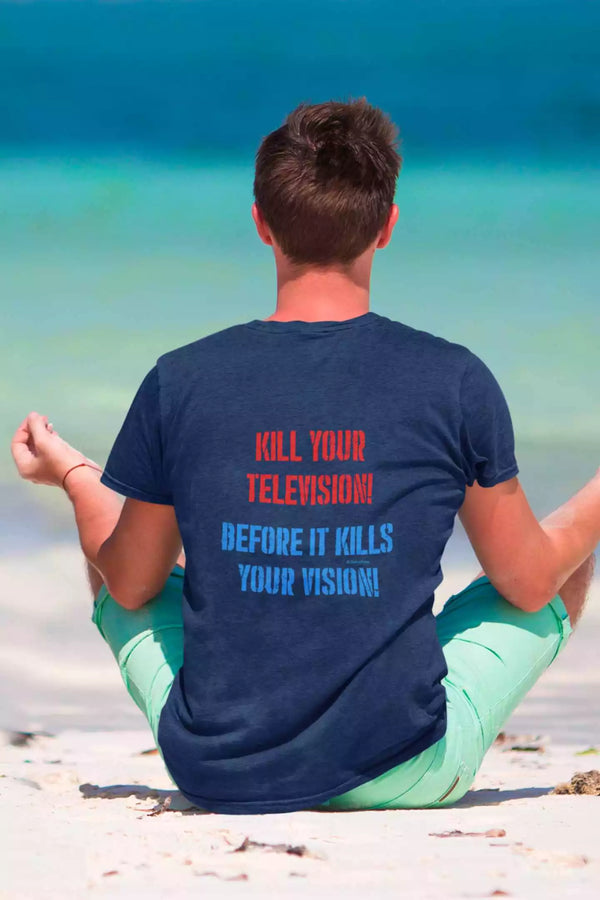 Unisex T-Shirt, Design "Television" Backside