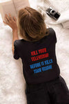 Unisex T-Shirt, Design "Television" Backside