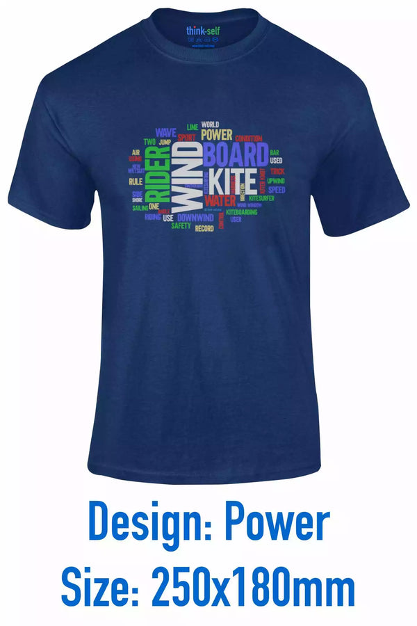 Unisex T-Shirt, Design "Power" Frontside