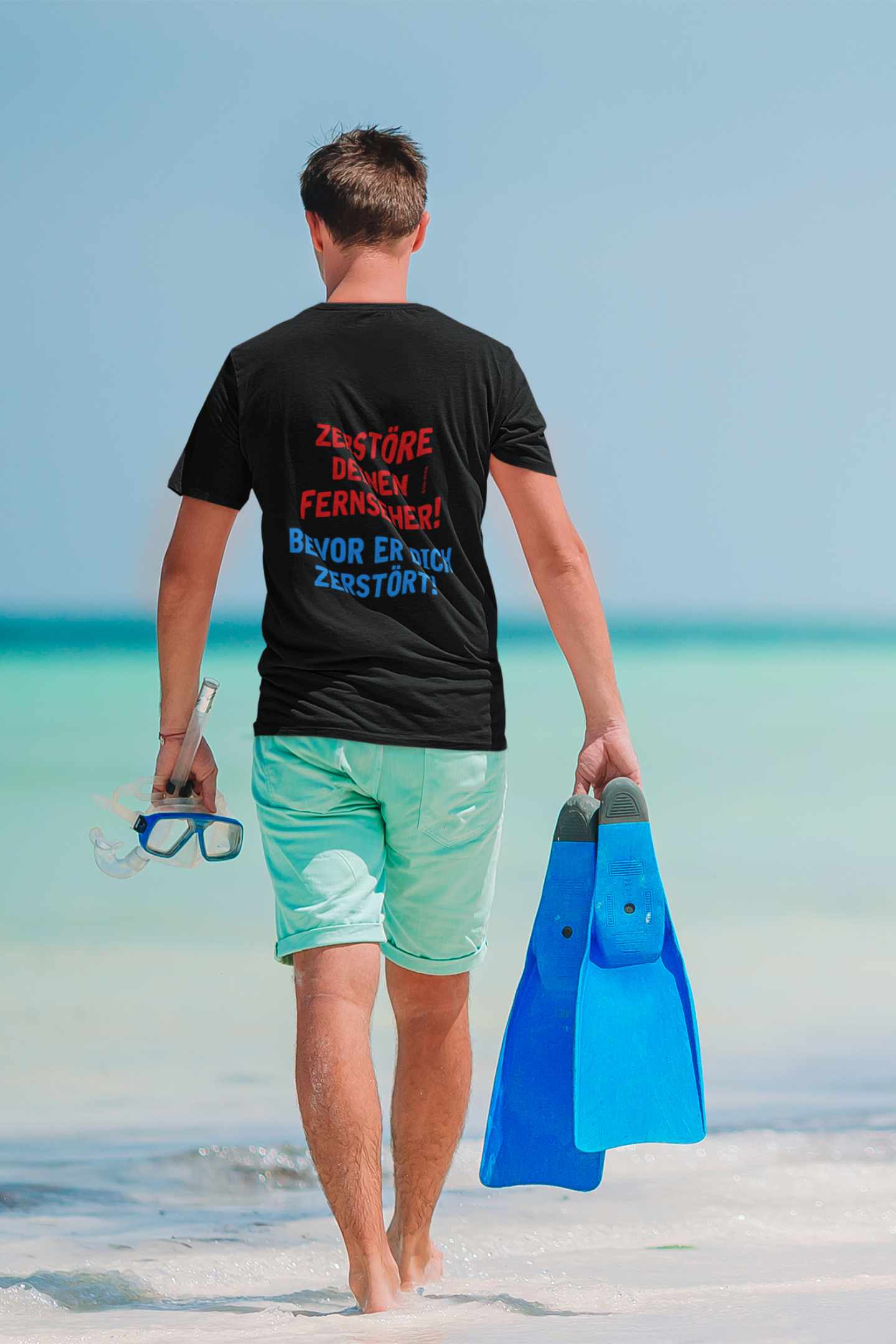 FERNSEHER Backside - Ein T-Shirt, das überzeugt – in Qualität und Tragekomfort.