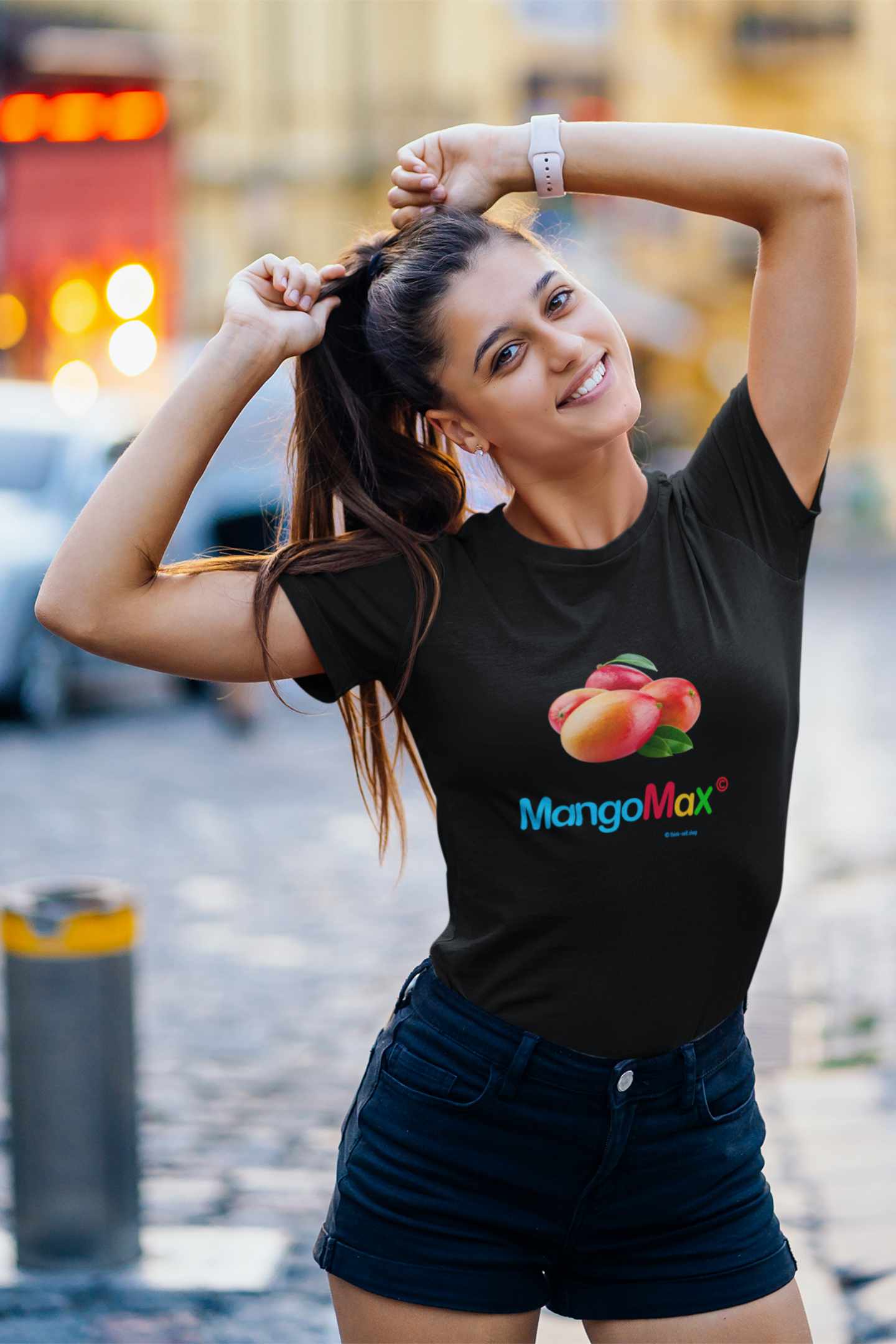 MangoMax Frontside - Ein Unisex T-Shirt, das überzeugt – in Qualität und Tragekomfort.