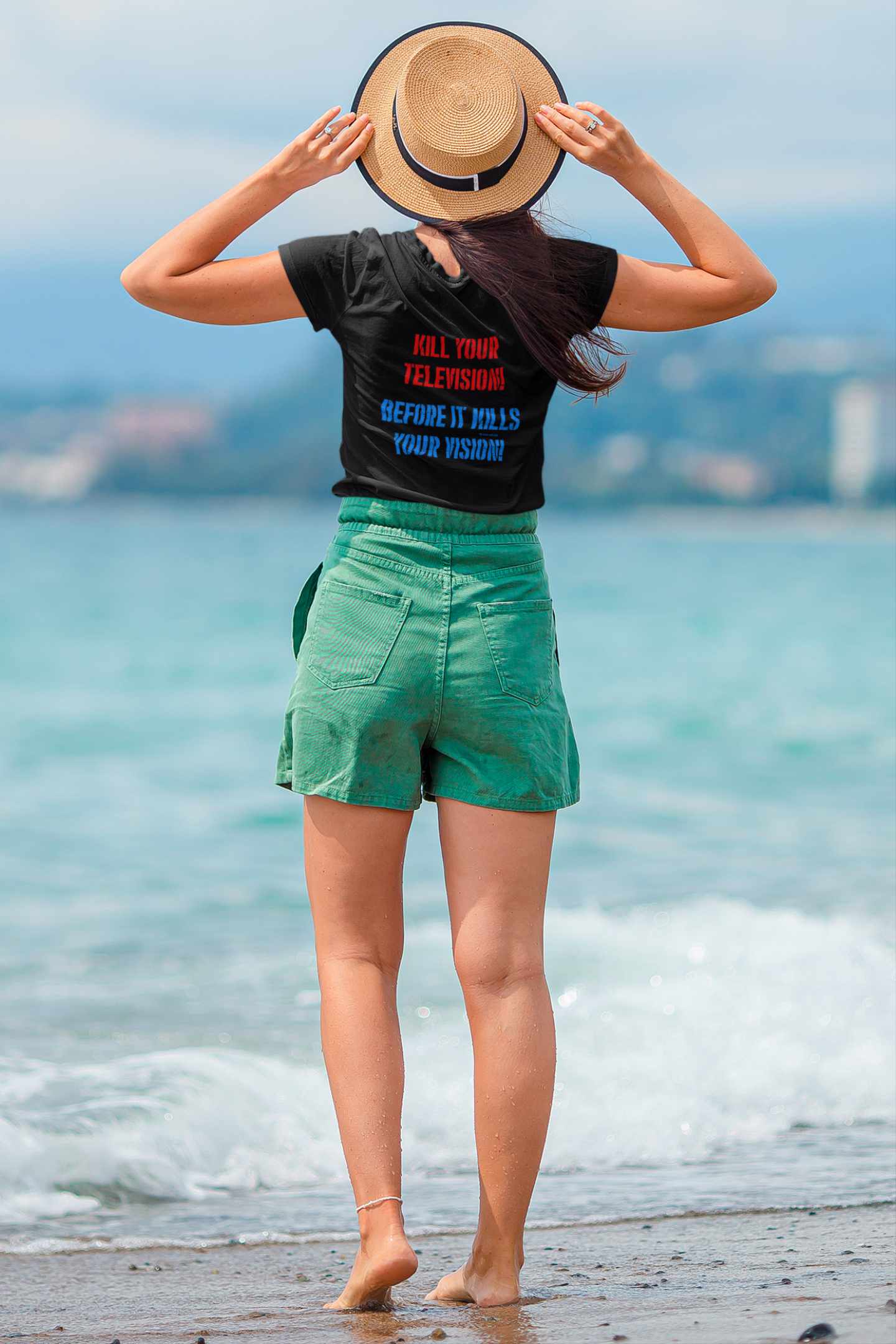 TELEVISION Backside - Ein T-Shirt, das überzeugt – in Qualität und Tragekomfort.