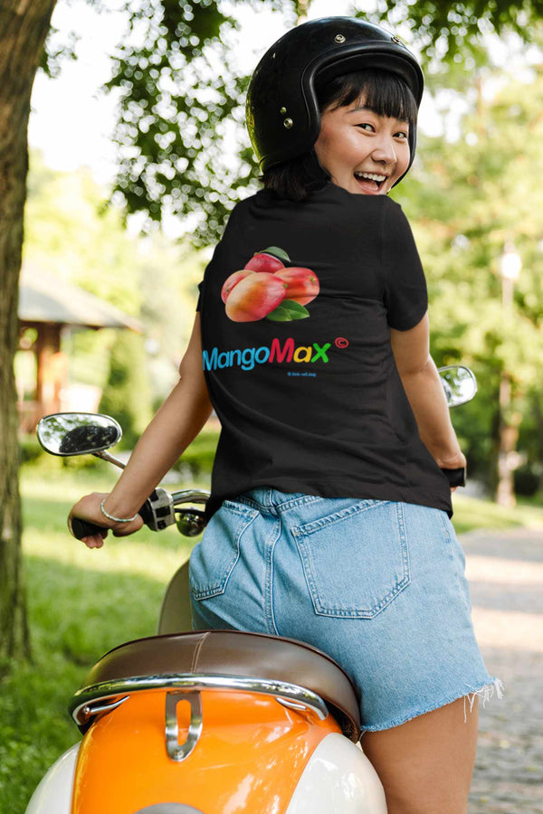 MangoMax Backside - Ein Unisex T-Shirt, das überzeugt – in Qualität und Tragekomfort.