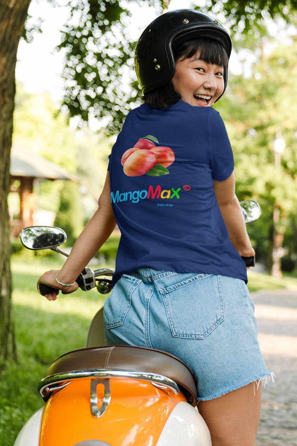 MangoMax Backside - Ein Unisex T-Shirt, das überzeugt – in Qualität und Tragekomfort.