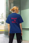 Unisex T-Shirt, Design "Besser du böse..." Backside