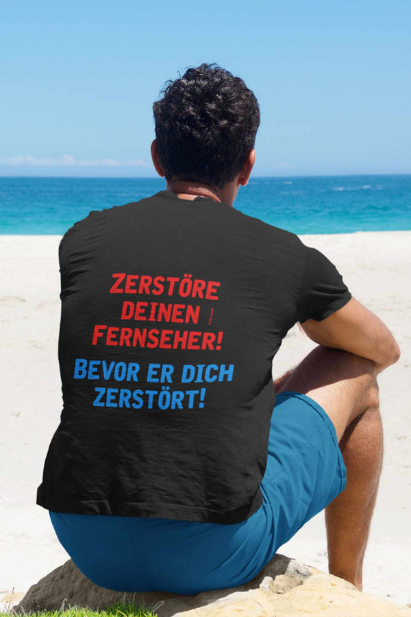 FERNSEHER Backside - Ein T-Shirt, das überzeugt – in Qualität und Tragekomfort.