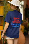 Unisex T-Shirt, Design "Fernsehen" Backside