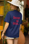 Unisex T-Shirt, Design "Besser du böse..." Backside