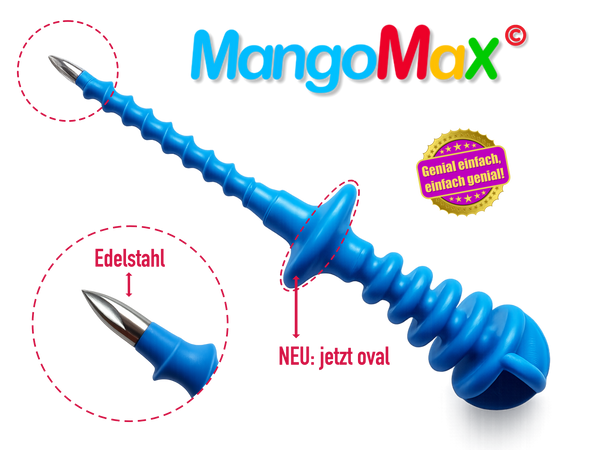 MangoMax 4.0 oval mit Edelstahlspitze