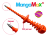 MangoMax 4.0 oval mit Edelstahlspitze