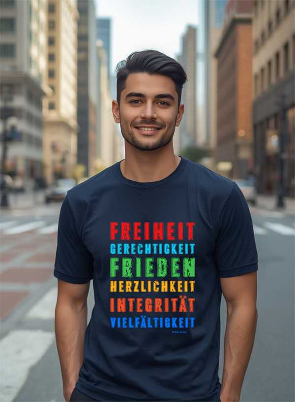 FREIHEIT Frontside - Ein T-Shirt, das überzeugt – in Qualität und Tragekomfort.